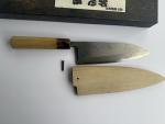 Suisin Sakigake 7" Deba Knife, Stainless Steel
