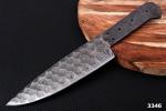 VG10 Japanese Damascus Santoku Chef Knife Blank