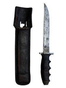 Japanese Combat Knife Under Kokura Supervision Mark