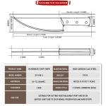 Seido Gyakusatsu Butcher's Chef Knife - Precision Slicing