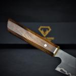 Japanese Chef Knife with Rosewood Handle, San Mai