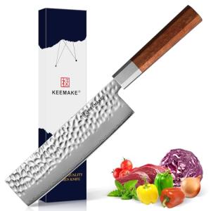 KEEMAKE 7-Inch Nakiri Knife - Japanese Vegetable Knife