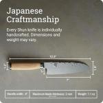 Shun Premier Blonde 7" Santoku Knife - Versatile Japanese Knife