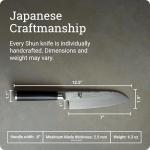 Shun Classic 7-Inch Santoku Knife - Japan Made