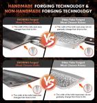 ENOKING 7.5" Hand Forged Cleaver Knife