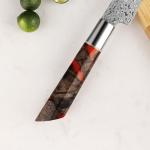 Seido Shinko 5" Petty Knife - Razor Sharp Damascus