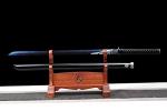 Shadow 七 Anime Katana Replica with Blue Blade