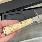 Miyabi Birchwood 9” Bread Knife - Multicolor