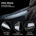 FAMCÜTE 8'' Hand-Forged Japanese Chef Knife