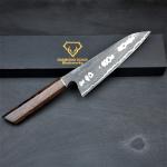 Japanese Damascus Chef Knife with Rosewood Handle