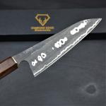 Japanese Damascus Chef Knife with Rosewood Handle