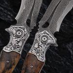 VG10 Damascus Steel Folding Knife for Outdoors