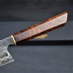 Japanese Damascus Chef Knife with 52100 Steel Core