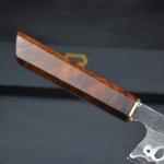 Japanese Damascus Chef Knife with 52100 Steel Core