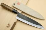 Yoshihiro Nashiji White Steel Gyuto Chef Knife
