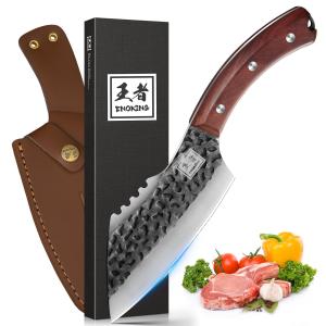 ENOKING 6.1-Inch Hand Forged High Carbon Chef Knife
