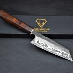 Damascus Chef Knife with 52100 Steel Core