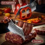 ENOKING 6.1-Inch Hand Forged High Carbon Chef Knife