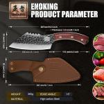 ENOKING 6.1-Inch Hand Forged High Carbon Chef Knife
