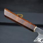 Damascus Chef Knife with 52100 Steel Core