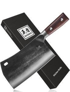 ENOKING 7.5 Inch Hand Forged Cleaver Knife