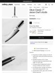 Shun Classic 7” Japanese Cook’s Knife