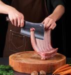 ENOKING 7.5 Inch Hand Forged Cleaver Knife