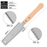 Japanese Double Edged Flush Cut Hand Saw