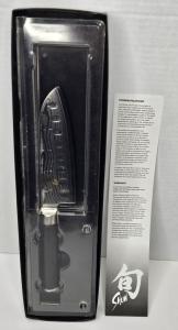 Shun Classic 5.5” Hollow-Ground Santoku Knife