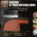 ENOKING 6.7 Inch Serbian Chef Knife