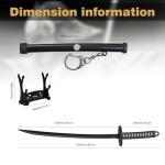 Mini Katana Keychain - Anime Utility Blade