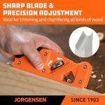 JORGENSEN Chamfer Plane with 4 Cutter Heads
