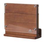 ENOKING Double-Sided Magnetic Wooden Knife Block