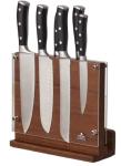 ENOKING Double-Sided Magnetic Wooden Knife Block