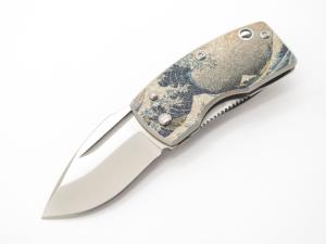 G. Sakai Ukimon Great Wave VG10 Folding Knife