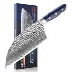 Seido Kanpeki 7.5” Damascus Chef Cleaver Knife