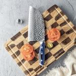 Seido Kanpeki 7.5” Damascus Chef Cleaver Knife