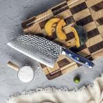 Seido Kanpeki 7.5” Damascus Chef Cleaver Knife