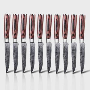 Seido 10-Piece Premium Serrated Steak Knife Set