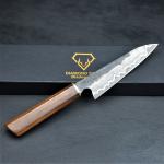 Damascus Chef Knife San Mai with Rosewood Handle