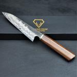 Damascus Chef Knife San Mai with Rosewood Handle