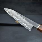 Damascus Chef Knife San Mai with Rosewood Handle