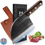ENOKING 6.7" Chef Knife for Meat and Veggies