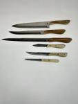 Set of 6 Vintage Japanese Stainless Knives
