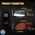 ENOKING 6.7" Chef Knife for Meat and Veggies