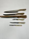 Set of 6 Vintage Japanese Stainless Knives