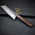 Japanese Damascus Chef Knife with 52100 Steel Core