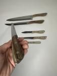 Set of 6 Vintage Japanese Stainless Knives