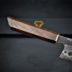 Japanese Damascus Chef Knife with 52100 Steel Core