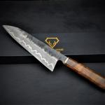 Japanese Damascus Chef Knife with Rosewood Handle